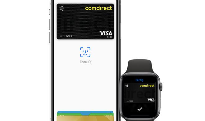 Apple Pay mit Comdirect