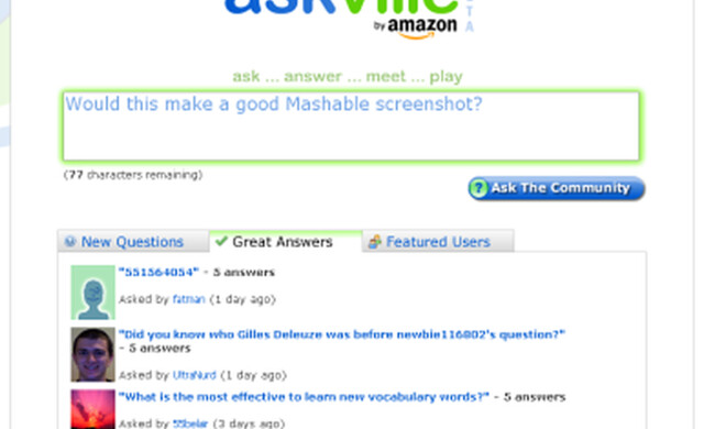 Amazon Askville Screenshot