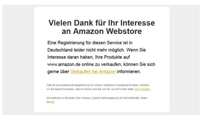 Amazon Webstore
