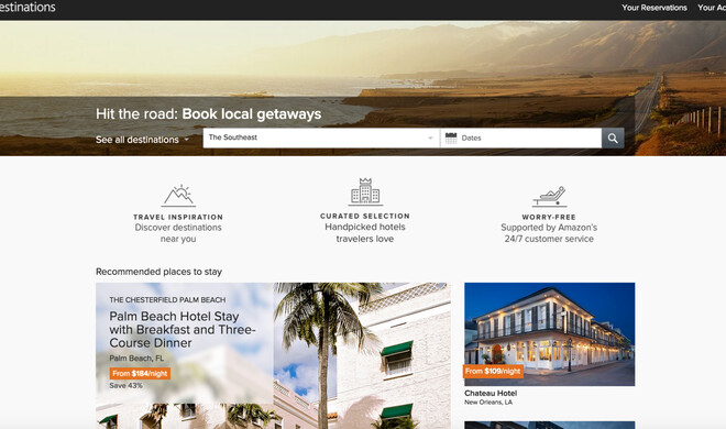 Amazon Destinations