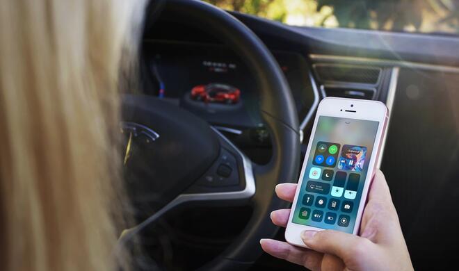 Macht sich das Albumcover gut im Kontrollzentrum?