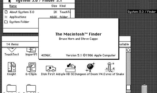 Screenshot aus System 3, das 1986 erschien
