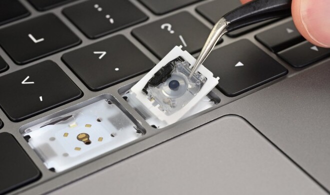 Tastatur des MacBook Pro