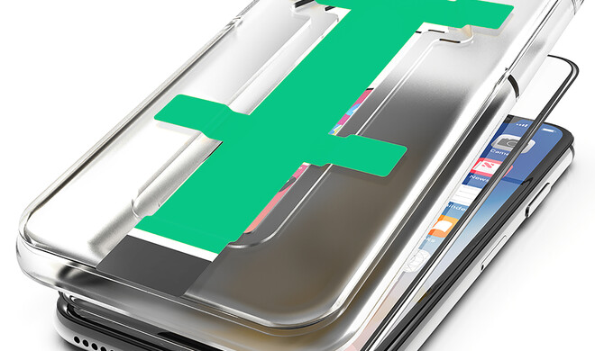 hardwrk Premium 3D Glass mit Anbringhilfe