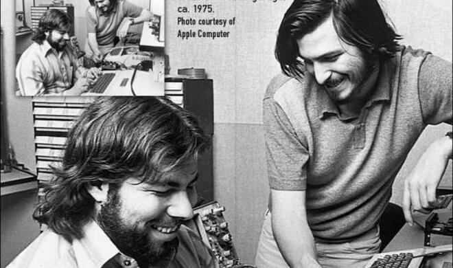 Steve Wozniak und Steve Jobs