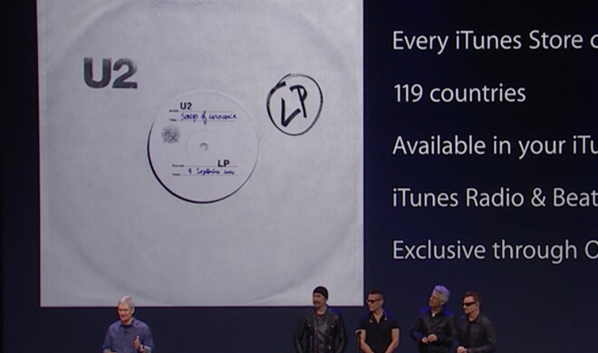 Apple schenkt Nutzern U2-Album