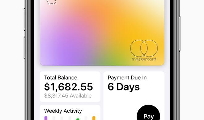 Die Apple Card auf dem iPhone eingerichtet