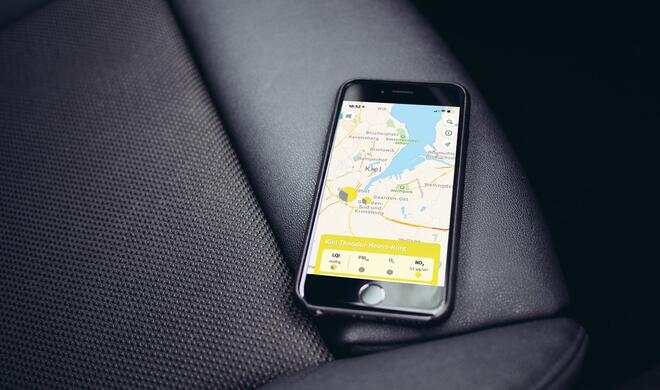 Dicke Luft auf der B76 in Kiel