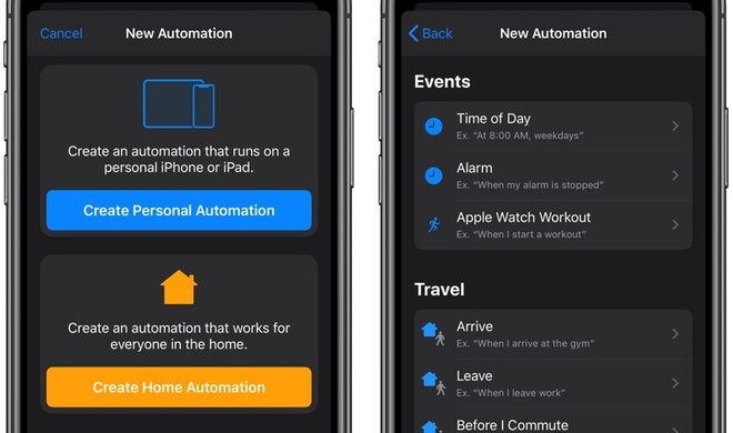 Kurzbefehle-Automation kommt mit iOS 13.1 zurück