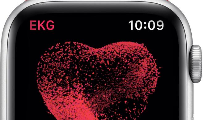 Es kann so einfach sein: EKG-App starten, Finger auf die Krone legen und 30 Sekunden warten. Mehr müssen Sie nicht tun, um ein Elektrokadiogramm mit der Apple Watch Series 4 zu erstellen. Ältere Version der Smartwatch verfügen nicht über...