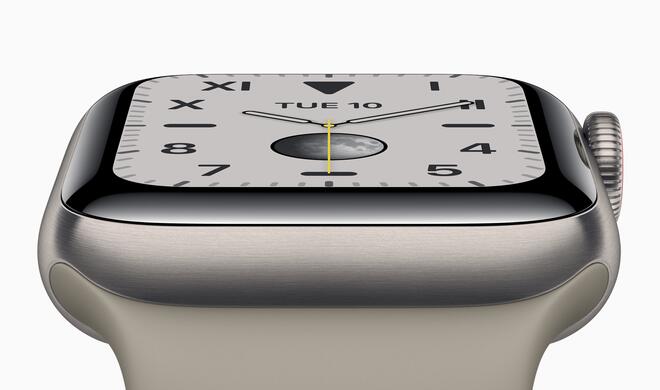 Apple verdoppelt den Speicher in Apple Watch Series 5.