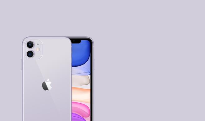 iPhone 11, violett