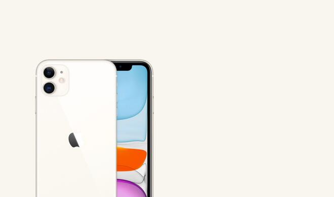 iPhone 11, weiß