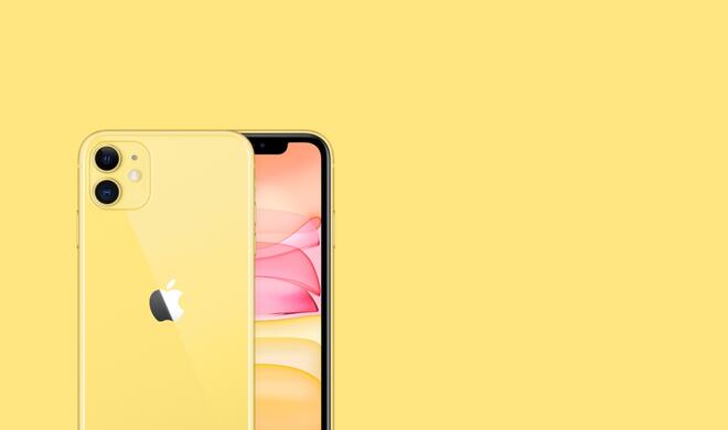 iPhone 11, gelb