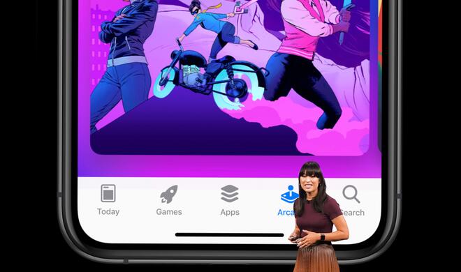 Ann Thai von Apple zeigt Apple Arcade