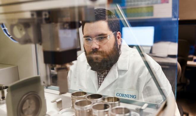 Forschung bei Apple-Zulieferer Corning
