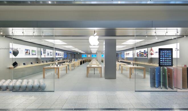 Apple Store Augsburg - Symbolbild