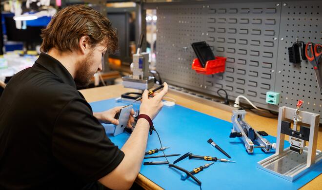 Reparaturen mit Originalteilen möglich