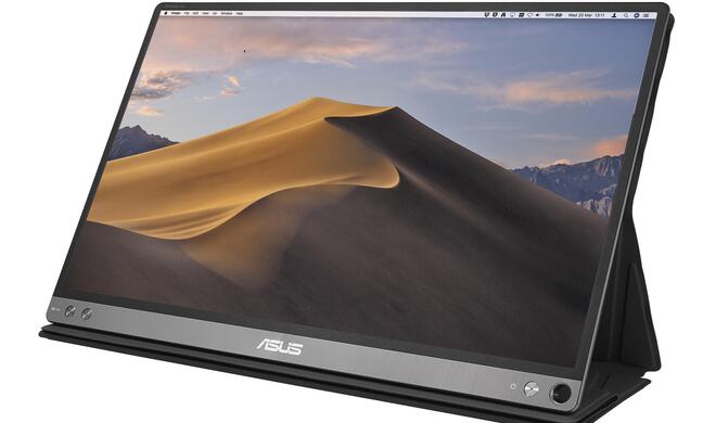 Die IPS-Technologie der Zenscreen-Go-Serie sorgt für einen großzügigen Betrachtungswinkel.