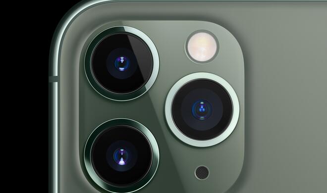 Steht im Verdacht deutlich schneller Staub zu fangen, die neue Kamera beim iPhone 11 (Pro)
