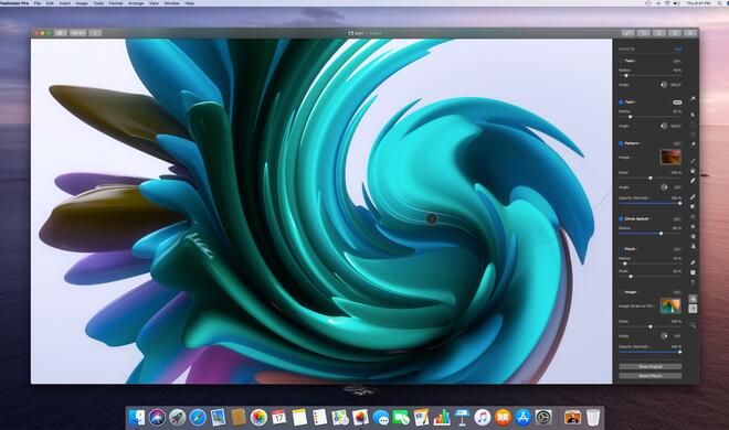 Bild-Defekte mit Hilfe von Machine Learning erfernen in Pixelmator Pro 1.5