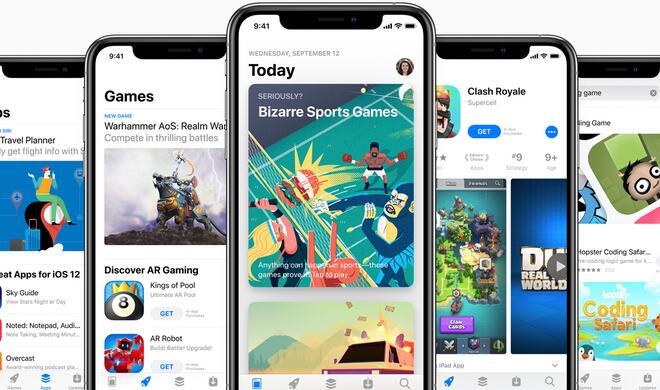 Verlockende App im App Store bei Apple