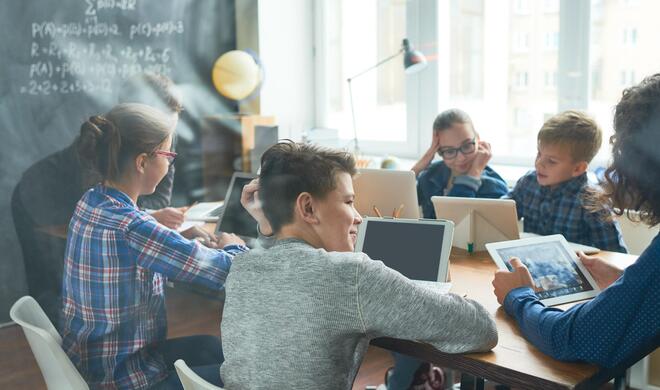 Da iPad in der Schule