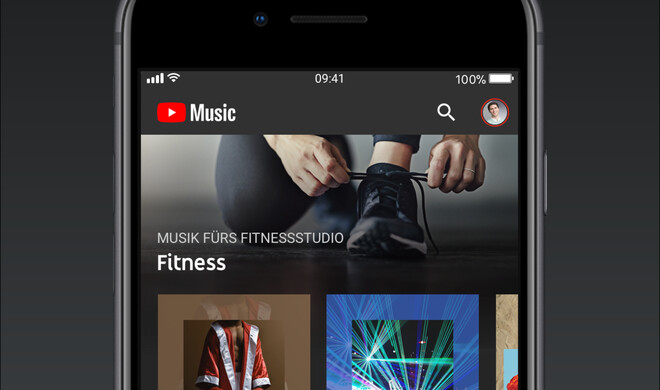 YouTube Music auf dem iPhone
