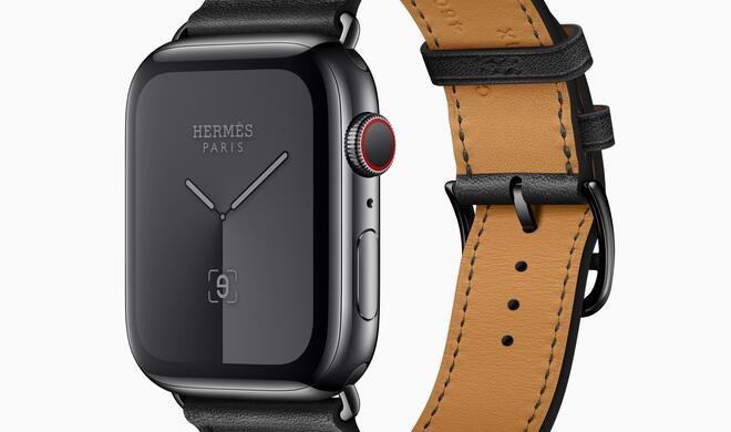 Apple Watch mit Hermès-Armband