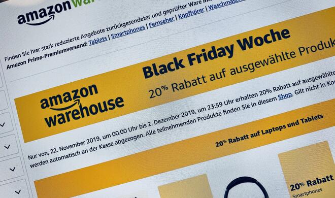 Die Amazon Warehouse Deals gibt es wieder mi 20 Prozent Rabatt
