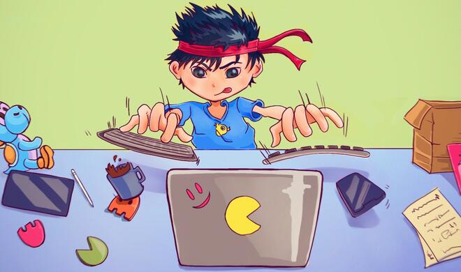 Screenshot von Guilherme Rambos Website