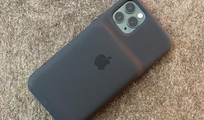 Das neue iPhone Battery Case liefert rund 50 Prozent mehr Energie für iPhone 11, iPhone 11 Pro und iPhone 11 Pro Max.