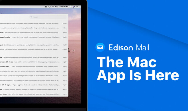 Edison Mail auch für Mac