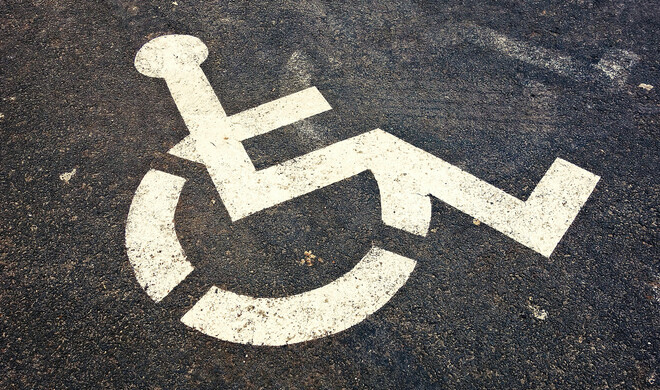 Symbolbild: Rollstuhlfahrer-Piktogramm