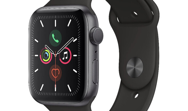 Apple Watch Series 5 in Space Grau