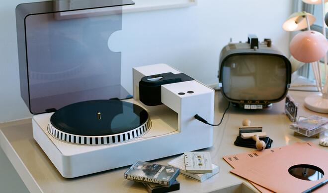 Für erste Aufnahmen liegen dem Phonocut-Vinylrekorder bereits fünf Rohlinge bei.