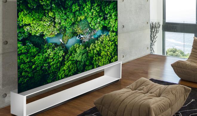 LG Signatur OLED 8K Fernseher