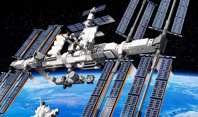 Internationale Raumstation von Lego