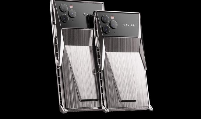 iPhone-Umbau von Caviar im Design des Tesla Cybertruck