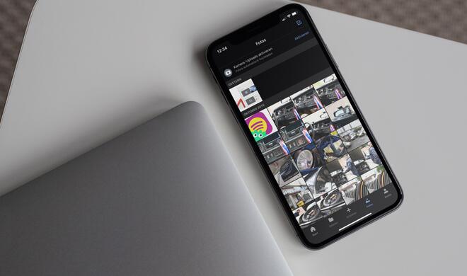 Dropbox auf dem iPhone bekommt den Dark Mode.