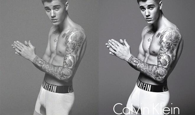 Seit dem 1. Oktober 2017 müssen in Frankreich bearbeitete Model-Fotos gekennzeichnet sein als „photographie retouchée“, so denn in die Form des Körpers eingegriffen wurde.