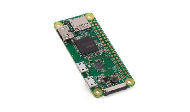 Ende Februar bekommt der kompakte Raspberry Pi Zero als Raspberry Pi Zero W den Controller für W-LAN 802.11n und Bluetooth 4.1 vom Raspberry Pi 3 Model B. Damit kann der Pi Zero drahtlos vernetzt werden. Seit 2018 kann man sich aussuchen, ob die 40 GPIO-Pins aufgelötet sein sollen. Dann als Raspberry Pi Zero WH.