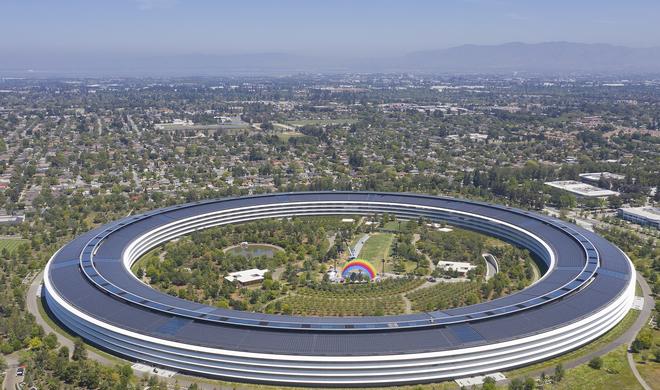 Apple Park aus der Luft