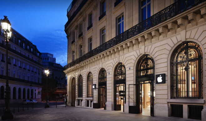 Apple Store in Paris an der Oper.
