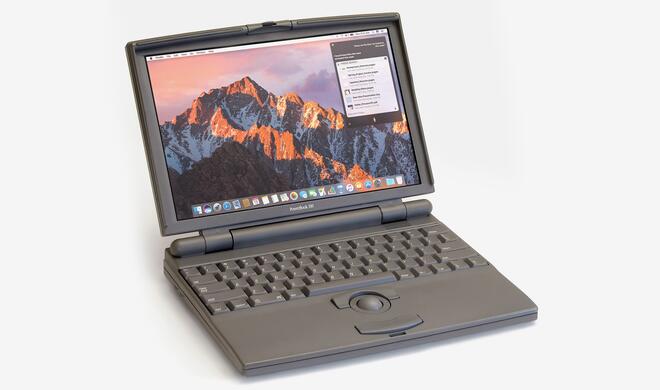 Sieht so eine Mischung aus Macbook Air und PowerBook 100 aus?