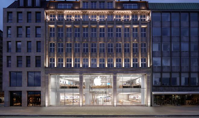 Noch bleiben die Apple Stores leer
