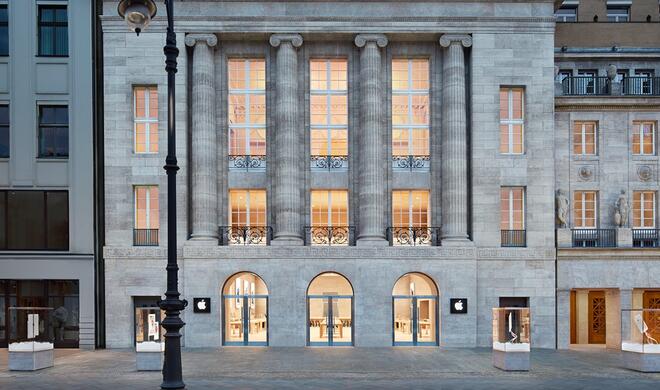 Auch der Apple Store in Berlin ist ab dem 11. Mai wieder geöffnet