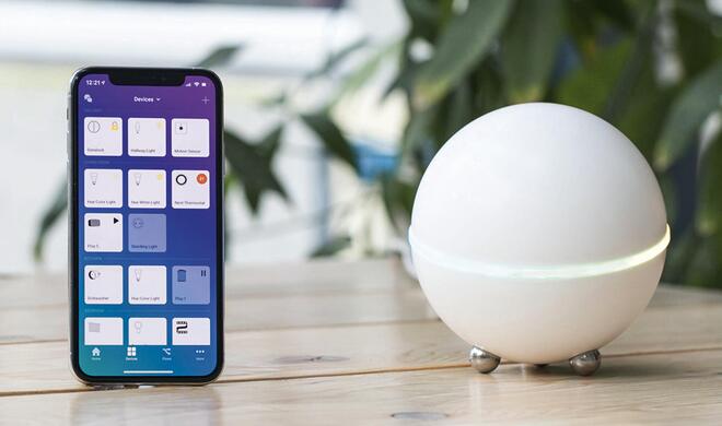 Homey sieht aus, als käme es von einem anderen Planeten. Aber es kann Smarthome-Interaktionen lokal beschränken.