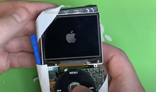 Der frisch operierte iPod Classic