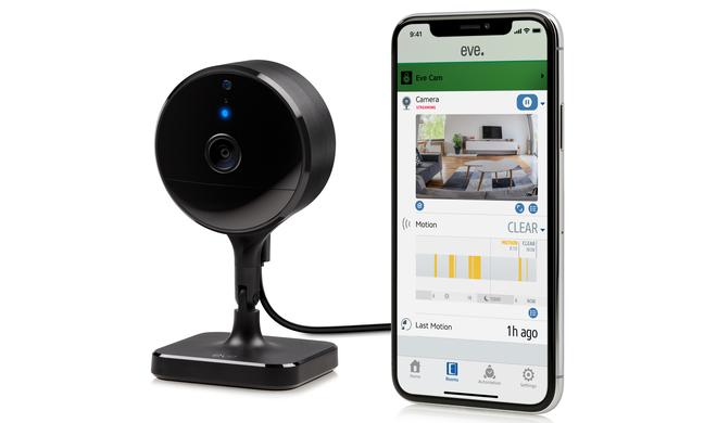 Die Eve Cam erweitert das Portfolio des deutschen HomeKit-Spezialisten Eve um eine Sicherheitskamera.